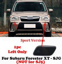 Left - Subaru Forester XT 2013-16 Headlight Washer Nozzle Cover Spray Cap