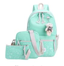 School bag, backpack,Leisure backpack 3 pcs in 1 set