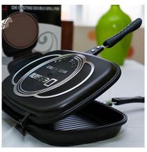 Dessini Non-stick Double-sided Pressure Grill Pan-36cm + Free Gift