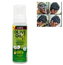 Ors Olive Oil Hold And Shine Wrap Set Mousse (coconut Oil)