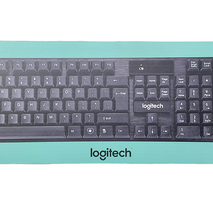 Logitech Combo Wireless Keyboard With Mouse Modern Full Size Layout, High-Quality Membrane Keyboard, Optical Mouse Max.