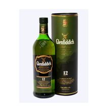 Whisky 750ml, 12yr, Glenfiddich Single Malt Whisky