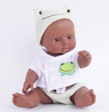 African Black Talking Boy Dolls With Hat And Outfits
