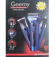 Geemy 3 In 1 Rechargeable Hair Shaving Machine, Shaver