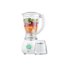 Blender, 1.5L, 2 in 1, with Grinder, 400W, White & Green