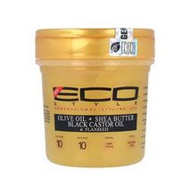 Eco Style Gold Olive Oil And Shea Butter With Black Castor Oil Hair Gel 236ml