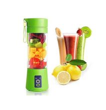 Generic Portable Blender Juicer Cup / Electric Fruit Mixer-Green