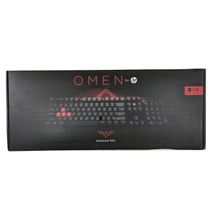 HP Omen 1100 Wired Usb Gaming Keyboard (black/red)