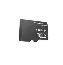 Advance MicroSD Memory Card - 2GB - Black