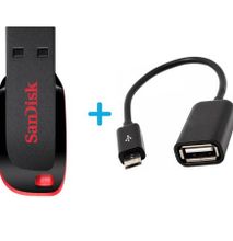 Sandisk 16GB Flash Disk Drive + Free OTG Cable