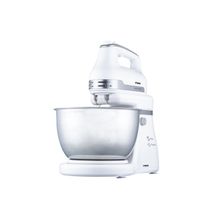 Stand & Hand Mixer with Bowl, 500W, 4L, 5 Speed with Turbo, 3D Mixing