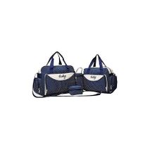 Babies Collection 5 in 1 Baby Diaper Bag - Navy Blue