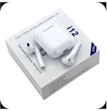 Quality TWS Stereo In-Pod Earbud Earphones Headphone I-12