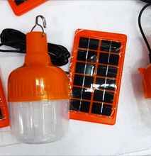SOLAR LED Rechargeable Bulb WITH PANEL