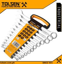 Tolsen Combination Spanner Set 6-22mm 12PCS Wrench Set Double-Ended Tolsen