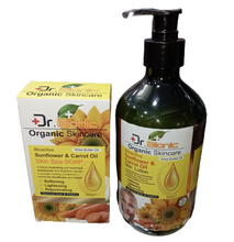 DR. BIONIC Sunflower & Carrot Oil LOTION + SOAP. Lightens, & Fade Stretch marks