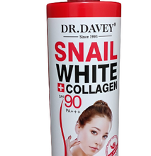 DR. DAVEY Snail White & Collagen Body Lotion. Glows, Fades Acne, Scars, Spots & Leaves Skin Smooth