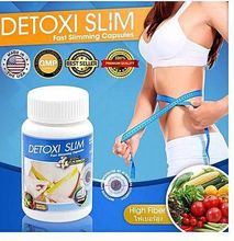 SLIM Detoxi Slim Fast Slimming Capsules Diet Detox Weight Loss Supplements,  Focus on fat reduction of the abdomen, hips, thighs, upper arms, cellulite faster within seven days for women and men