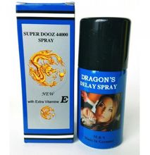 Super Dooz 44000 Dragon's Climax Sex Delay Spray For MEN. Make Erection Strong