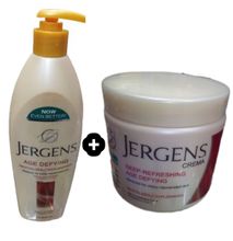 Jergens AGE DEFYING Anti Aging LOTION + CREAM