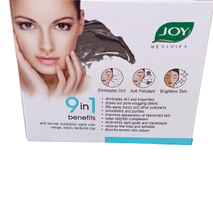 JOY REVIVIFY Activated Charcoal Skin Purifying & Deep Detoxifying Face Mask. Unclogs Pores, Clears Spots & Blackheads & Smoothens