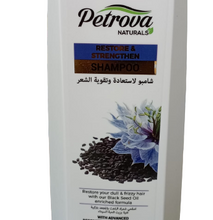 PETROVA BLACK SEED OIL Shampoo. Restores & Strengthens Hair.
