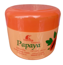 Roushun Papaya hand & body Cream. Brightens & Softens