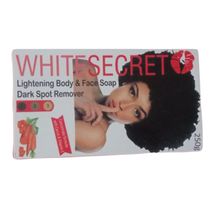 WHITE SECRET Skin Lightening, Blackhead Remover Face Soap