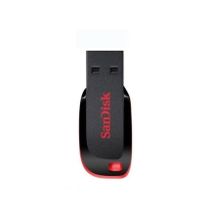 Sandisk USB Flash Disk Drive - 4 GB - Black & Red