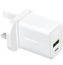Micropack 33W Dual Ports Wall Charger UK Plug