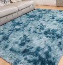 3 Fluppy patched plain colours carpets 5by8