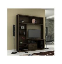 Tecno Mobili ENTERTAINMENT WALL UNIT For Up To 50 Inch TV - TABACCO