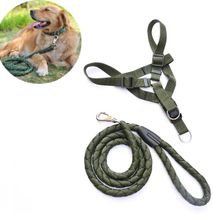 Adjustable Durable Nylon Dog Leash For Small & Medium Dogs Training Walking Lead Heavy Duty Rope