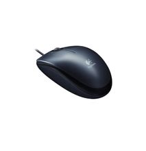 Logitech M100 Wired Optical Mouse- Black