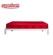 Superfoam Morning Glory Medium Duty Quilted Foam Mattress - Red (3.5 x 6 x 6)