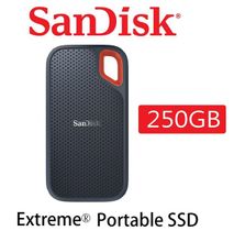 Sandisk Extreme Portable External SSD 250GB-Up To 550MB/s