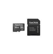Sandisk Micro SD - 32GB With Adapter - Black