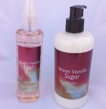 Signature collection Sweet Vanilla / Warm Vanilla Sugar 2 in 1 Body Splash and Lotion pump