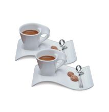 Generic Wavey Cup Set Of 6 (6 Cups+6 Saucers)