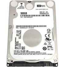 Western Digital 500GB 5400RPM1 (7mm) SATA 3.0Gb/s 2.5 Inch Hard Drive