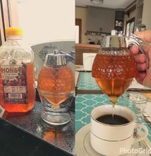 Acrylic Honey Dispenser glass 200 ML
