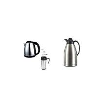 Sathiya Electric Kettle + Travel Mug + Vacuum Flask
