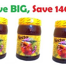 Necta Pure Natural honey - Buy 3Kg and save 140/-