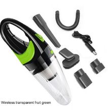 Rechargeable Cordless Wet Dry Car Vacuum Cleaner Black & Green