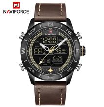 Naviforce Mens Dual time 3ATM Water Resistant wrist watch