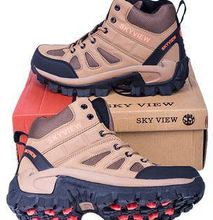 Men's Durable Long Lasting Hiking Outdoor Boots - Beige
