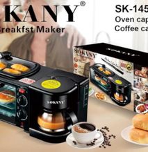 3 in 1 Sokany Home Breakfast machine Coffee