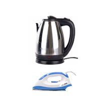 AILYONS Electric Stainless Steel Automatic Kettle+ Dry Iron Box