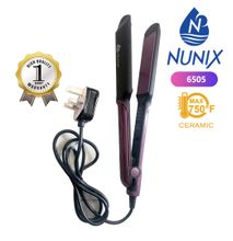 Nunix 6505 Hair Straightener Flat Iron Styler