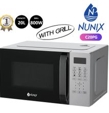 Nunix C20PG 20ltrs Digital Microwave Oven with Grill